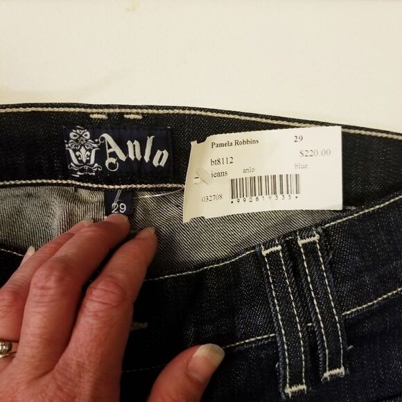 NWT Anlo Dark Wash Jeans Size 29 - Picture 5 of 6